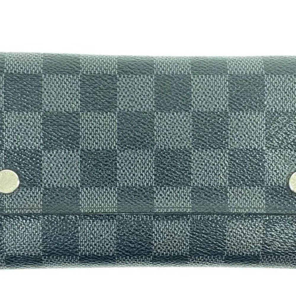 Louis Vuitton Damier Graphite Long Wallet Portefeu